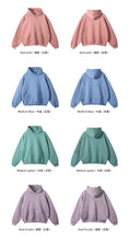 ZODF New Thick 350gsm Fleece Hooded Hoodies For Men Unisex Winter Oversized Loose Basic Solid Sweatshirts Pullovers Coats HY0631
