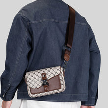 High-End Men's Stylish Crossbody Bag PU Leather Sling Bag Minimalist Business Shoulder Bag Perfect for Daily Commute Travel