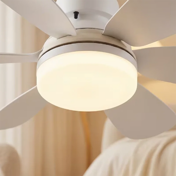 LED Ceiling Fan Light E27 with Remote Control 3 Colors for Dimmable Suitable for Living Room Bedroom Kitchen Study Household Use