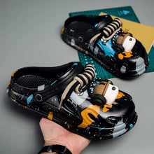 Men's Fashionable and Unique Clogs with DIY Accessories, Suitable for Indoor and Outdoor Garden and Beach Wear