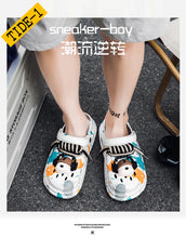Men's Fashionable and Unique Clogs with DIY Accessories, Suitable for Indoor and Outdoor Garden and Beach Wear