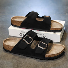 New Boston Clogs Slippers For Women Men Cork Sandals Femme Hombre Suede Mules Slides With Arch Mujer Zuecos Shoes