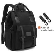 PANGDUBE Diaper Bag Backpack for Maternity Moms Baby Nappy Bag with Stroller Hooks Waterproof Large Capacity Travel Mommy Bag