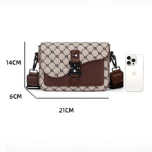 High-End Men's Stylish Crossbody Bag PU Leather Sling Bag Minimalist Business Shoulder Bag Perfect for Daily Commute Travel