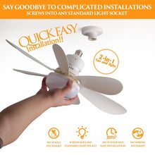 Ceiling Fan Light LED 30W 40W Simple Lights with E27 Remote Control for Home Living Room Study Household Decorative Fan Lighting