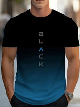 Simple Printed Men's Clothing Fashion Oversized Men's T-Shirt Summer Outdoor Breathable Men Top New Round Neck Men Short Sleeve