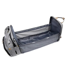 Large Capacity Mommy Diaper Backpack with Changing Mat Foldable Baby Bed Nursing Bag for Milk Bottle Storage