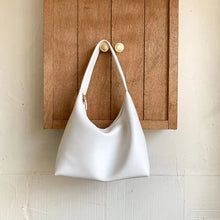 New Double Zipper Leather Hobo Bag Small Size Slouchy Design Shoulder Purses Minimalist Slouchy Tote Handbag Women's Fashion