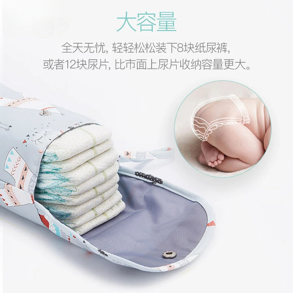 Waterproof Reusable Baby Diaper Bag Mommy Storage Organizer Travel Diaper Backpack for Baby Changing Bag Baby Care Accessories