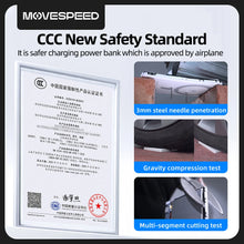 【CCC】MOVESPEED P07 Semi-Solid-State Battery Power Bank 10000mAh 5000mAh Magnetic Wireless Charge Powerbank for iPhone 17 16 15