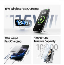 MOVESPEED P03 Qi2 Magnetic Power Bank 10000mAh 15W Wireless Portable Charger with Stand Powerbank for Magsafe for iPhone 16 15