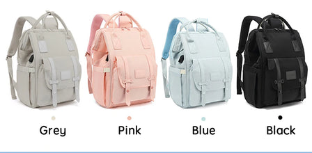PANGDUBE Diaper Bag Backpack for Maternity Moms Baby Nappy Bag with Stroller Hooks Waterproof Large Capacity Travel Mommy Bag