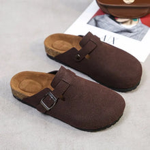Fashion Shevalues Clogs Women Men Classic Cork Mules Suede Slippers Cork Clogs Slippers Antislip House Sandals with Arch Support