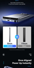 Essager Thin Wireless Power Bank 5000mAh Fast Wireless Charge Powerbank Magnetic External Battery Charger for iPhone 16 15 14 13