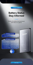 Essager Thin Wireless Power Bank 5000mAh Fast Wireless Charge Powerbank Magnetic External Battery Charger for iPhone 16 15 14 13