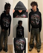 Harajuku Y2k Casual Print Hoodies Women Grunge Streetwear Sweatshirt Tops Goth Oversized Hoodie Clothes Tracksuit Men Clothing