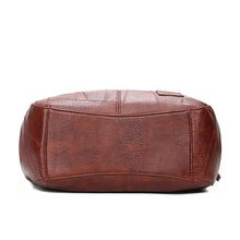 Women Soft PU Leather Tote Bag Vintage Shoulder Handbag Minimalist Top Handle Casual Everyday Purse