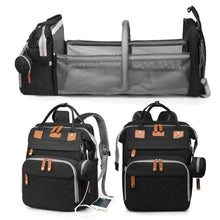 Diaper Bag Waterproof Diaper Bag Backpack Moms Dads With USB Charging Port Baby Shower Gifts Large Capacity Diaper Backpack Grey
